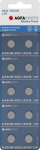 AgfaPhoto Battery button cell LR54 V10GA 1.5V Alkaline 10St