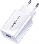 USAMS Charger T22 1xUSB 18W QC 3.0