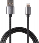 2GO USB Lade-/Datenkabel "Luxury" Lighting 1m Metall