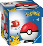 Ravensburger Puzzle 3D 54 Pokemon ball red