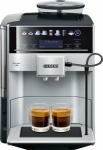 Siemens TE653311RW srebrny - Kind: pressure| Pressure [bar]: 15| Type of coffee: beans/ground | Types of drinks: black coffee, espresso, cappucino | Moc [W]: 1500