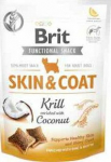 Brit Functional Snack Skin Coat Krill Krill Coconut hair 150 g