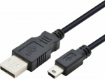 Kabel USB TB Print USB-A - 1 m Czarny (AKTBXKU3PBAW10B)