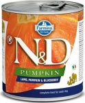 FARMINA N&D DOG LAMB&PUMPKIN&BLUEBERRY ADULT 285g