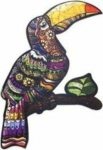 PuzzleOK Puzzle Wood eko 60 Tropical toucan A4