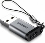 Adapter USB Ugreen US276 USB-A - USB-C Silver (50533B)
