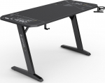 Desk SENSE7 Nomad Cybernetic Czarne 140 cmx60 cm 140x60 cm