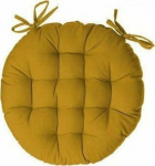 Atmosphera Chair pillow 38cm round yellow