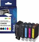 Freecolor Patrone Canon PGI-525XL black + CLI-526XL BK/C/M/Y remanufactured