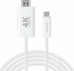 Kabel USB 4smarts USB-C - HDMI 2 m White (540955)