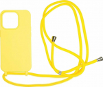 Mobile Origin Lanyard Case - Case with lanyard, yellow do iPhone 15 Pro