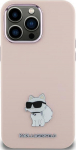 Karl Lagerfeld KLHCP15MSMHCNPP Back Case for Apple iPhone 15 Plus / 14 Plus