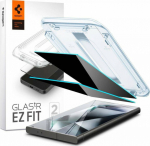 Spigen TEMPERED GLASS SPIGEN GLAS.TR &rdquo;EZ FIT&rdquo; 2-PACK GALAXY S24 ULTRA PRIVACY