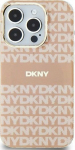 DKNY DKNY DKHMP14SHRHSEP iPhone 14 / 15 / 13 6.1'' pink/pink hardcase IML Mono & Stripe MagSafe