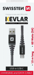 Kabel USB Sourcing USB-A - USB-C 1.5 m Szary (71541010)