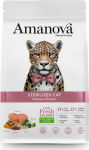 AMANOVA Adult Cat Sterilised Salmon Deluxe - dry cat food - 1.5kg
