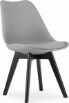 Leobert Krzesło MARK - szare / black legs x 1