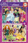 Educa Puzzle 2x48 Disney princesses