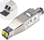 StarTech.com Gigabit Fiber to RJ45 Ethernet Media Converter, Micro Mini - Fiber media converter - 1GbE - 1000Base-T, 1000Base-LX - RJ-45 / LC single mode/LC multi mode - up till 10 km - 1310 nm - TAA-compatible - for P/N: 50FIBLCLC10, 50FIBLCLC15, N6 ...