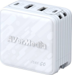 AVerMedia AVer Charging Dock Core GO GC313 White 100W GaN HDMI