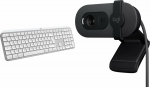 Log Logitech keyboard MX Keys S for Mac (920-011638) + Brio 100 (960-001585)