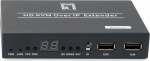 LevelOne HDMI &uuml;ber IP PoE Receiver USB-A 150m sw