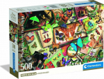 Clementoni Puzzle Compact The Butterfly Collector 500 element&oacute;w (35581)