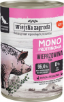 WIEJSKA ZAGRODA Mono-protein Pork - wet dog food - 400g