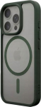 iLera iLeraGo ColorAnt Clear Case, Deep Green for iPhone 16 Pro