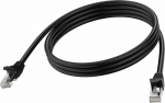 Vision VISION 2m Black CAT6A STP cable