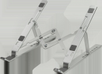 Logilink | AA0134 | Notebook stand, foldable | Notebook Stand | Silver | 10-16 "