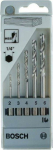 BOS Wiertło Bosch Bosch 5szt. Wood drill set 1/4 HSS