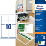Avery Business Cards 200g 10 Sheet Quick u.Cle