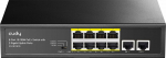 Cudy FS1010PG network switch Fast Ethernet (10/100) Power over Ethernet (PoE) Black