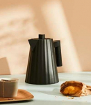 Alessi Plisse Water Kettle black, small