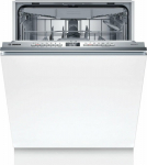 BOS Bosch Dishwasher | SMV4EMX71S | Built-in | Width 60 cm | Number of place settings 14 | Number of programs 6 | Energy efficiency class B | Display | AquaStop function | White