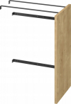 Cersanit (washing machine cabinets) Open washing machine cabinet 65 CITY by Cersanit dąb DSM (S584-036-DSM)
