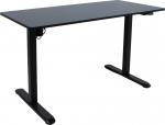 Desk ERGO LIGHT with 1 motor 120x60xH73-118cm, black