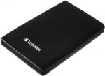 Verbatim 53023 Store 'n' Go USB 3.0 Portable Hard Drive HDD 1TB, up to 4800 Mbit/s 5400rpm, Black