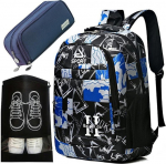 THI ND32_K402C K402C SCHOOL BACKPACK SPORTS BAG SET NA SHOES PENCIL CASE
