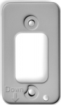 SystemHouse Solutions Installationplate xCR-S G2, 9mm, plastic, grey