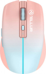 Tellur Silent Click Wireless Mouse Orange