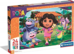 Clementoni Puzzle 24 Maxi Super Color Dora