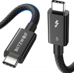 Kabel USB-C / USB-C BlitzWolf BW-HDC8 240W 1.5m czarny