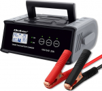 Qoltec Microprocessor charger 12V 24V 25A | Battery charger with repair function AGM GEL SLA | LCD