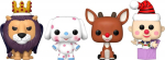 Funko Pocket Pop! 4-Pack: Rudolph The Red-Nosed Reindeer - Happy Holidays Vinyl Figures