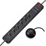 Brennenstuhl Eco-Line power strip Comfort Switch 6 sockets 2 m szara (1159454616)