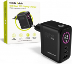 Loader Mobile Origin Mobile Origin 65W GaN Display Charger PW20 - 2x USB-C + USB-A