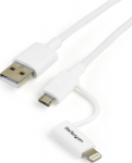 StarTech.com 1m Apple Lightning or Micro USB
