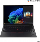Lenovo ThinkPad T14s Gen 6 21TB - 180 graders hinge construction - AMD Ryzen AI 7 PRO - 350 / upp till 5 GHz - Win 11 Pro - Radeon 860M - 32 GB RAM - 512 GB SSD TCG Opal Encryption 2, NVMe, Performance - 14" IPS 1920 x 1200 - Wi-Fi 7, Bluetooth - 5G-u